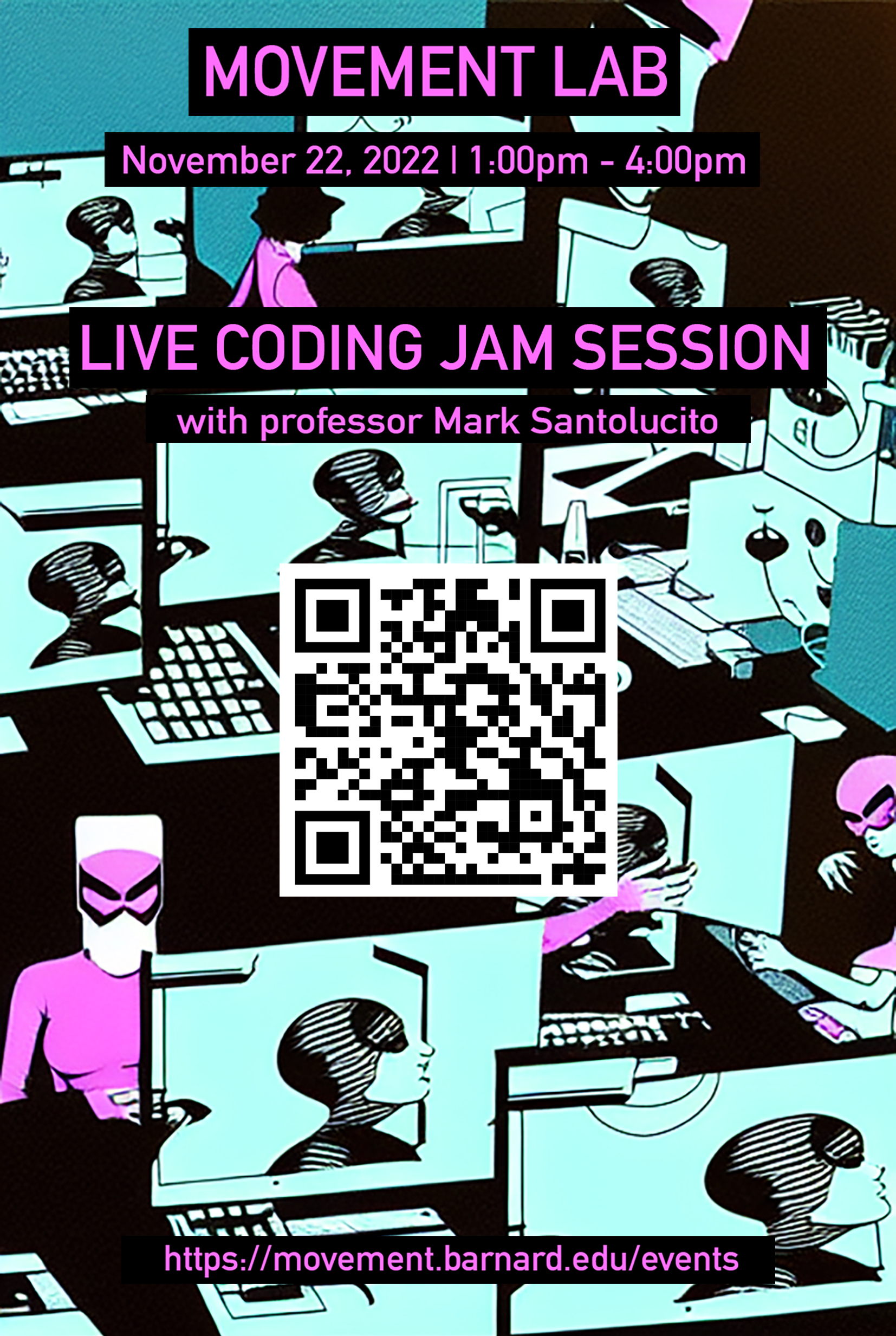 Live Coding Workshop Poster