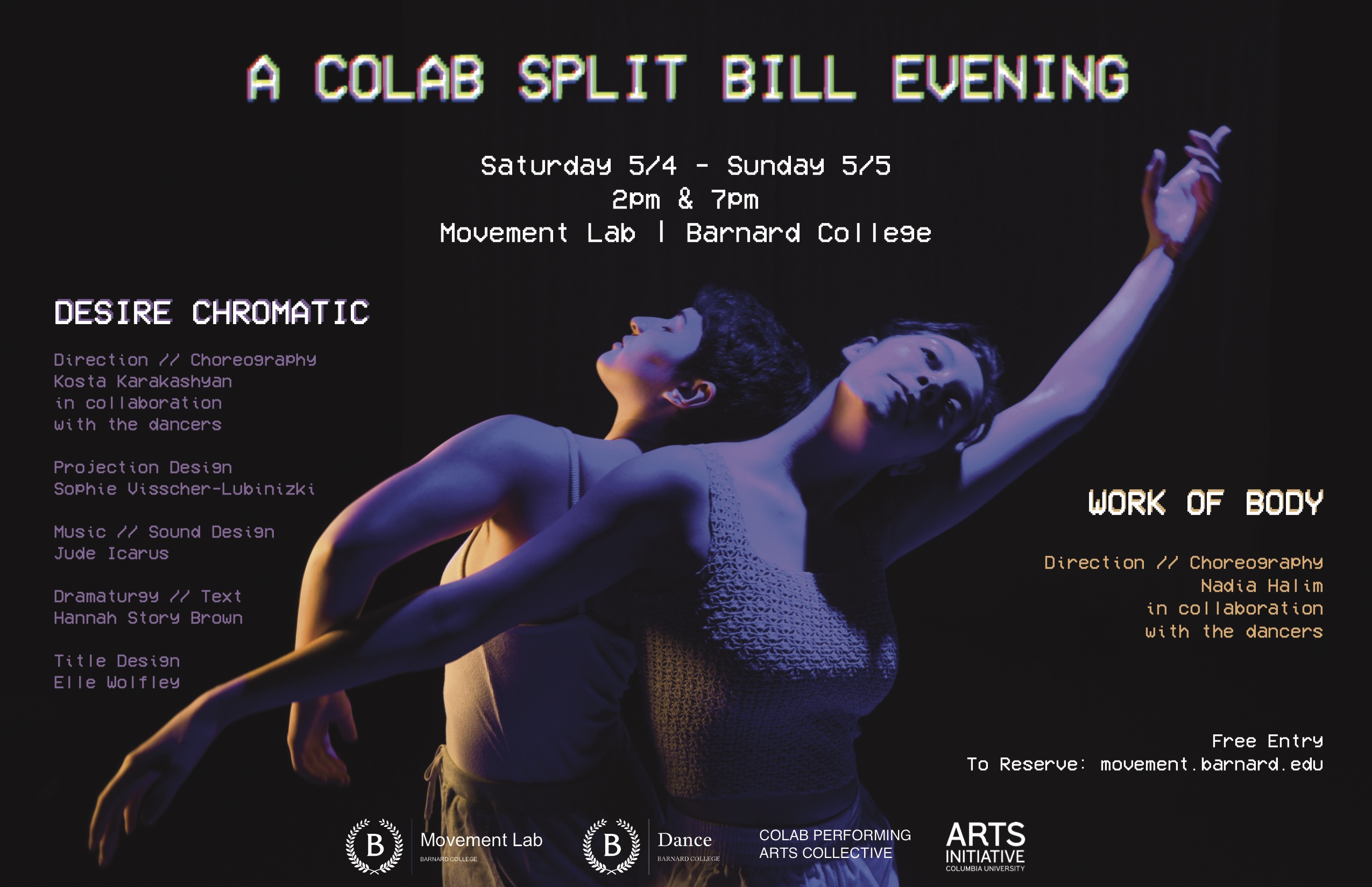 Poster for CoLab Split Bill Event