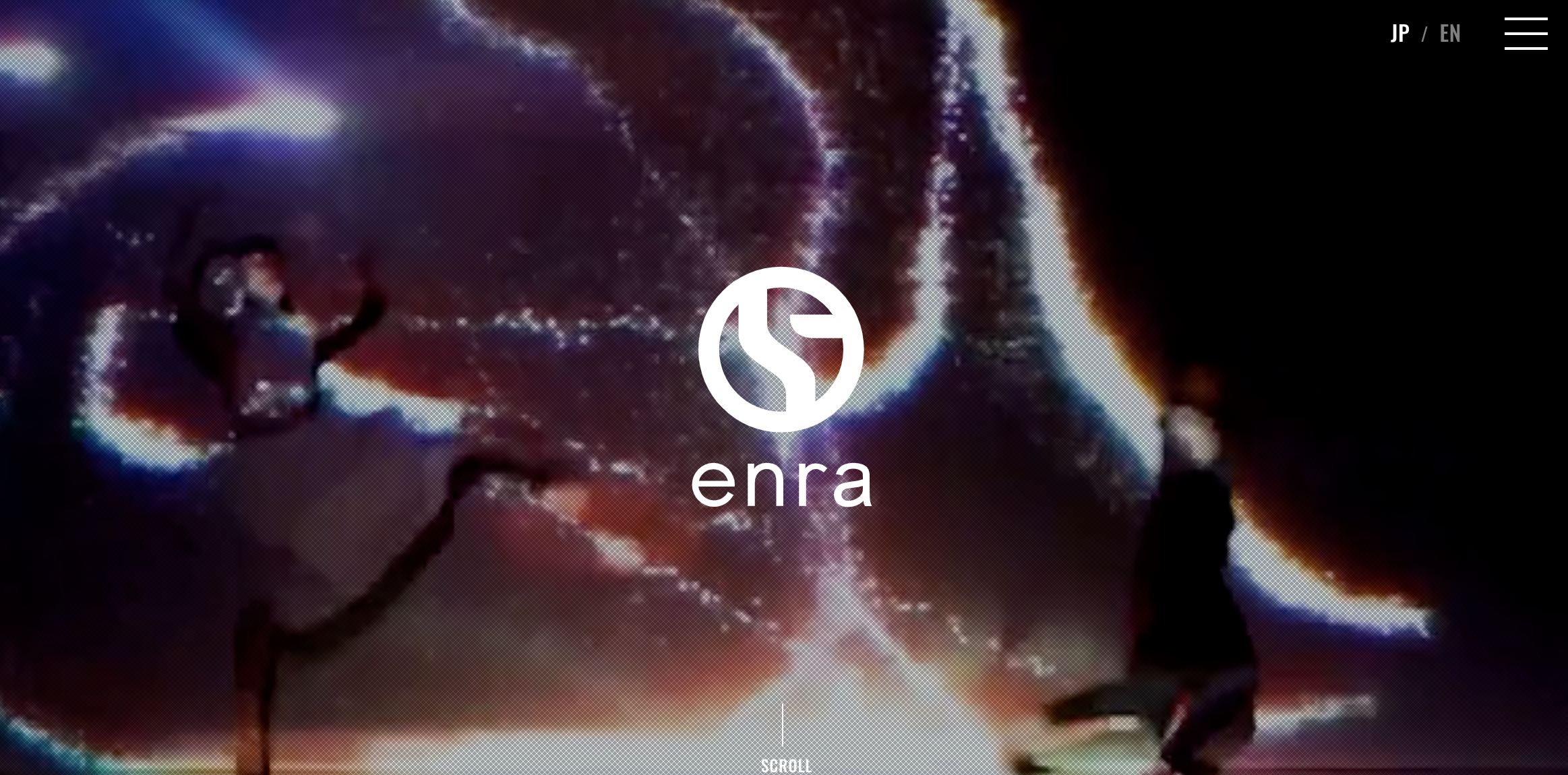 Erna website homepage